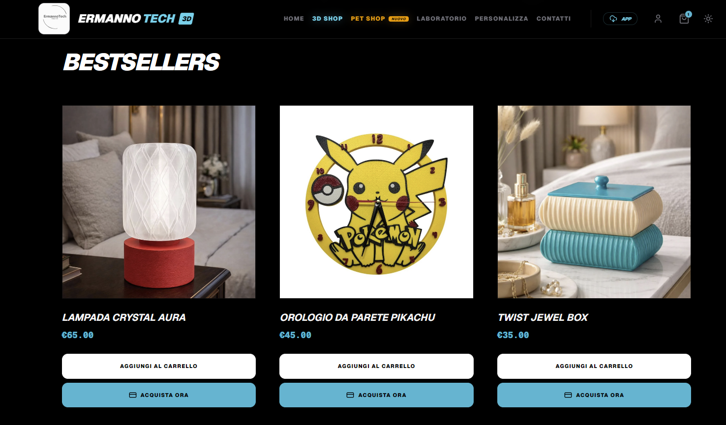 Ermannotech Headless E-commerce